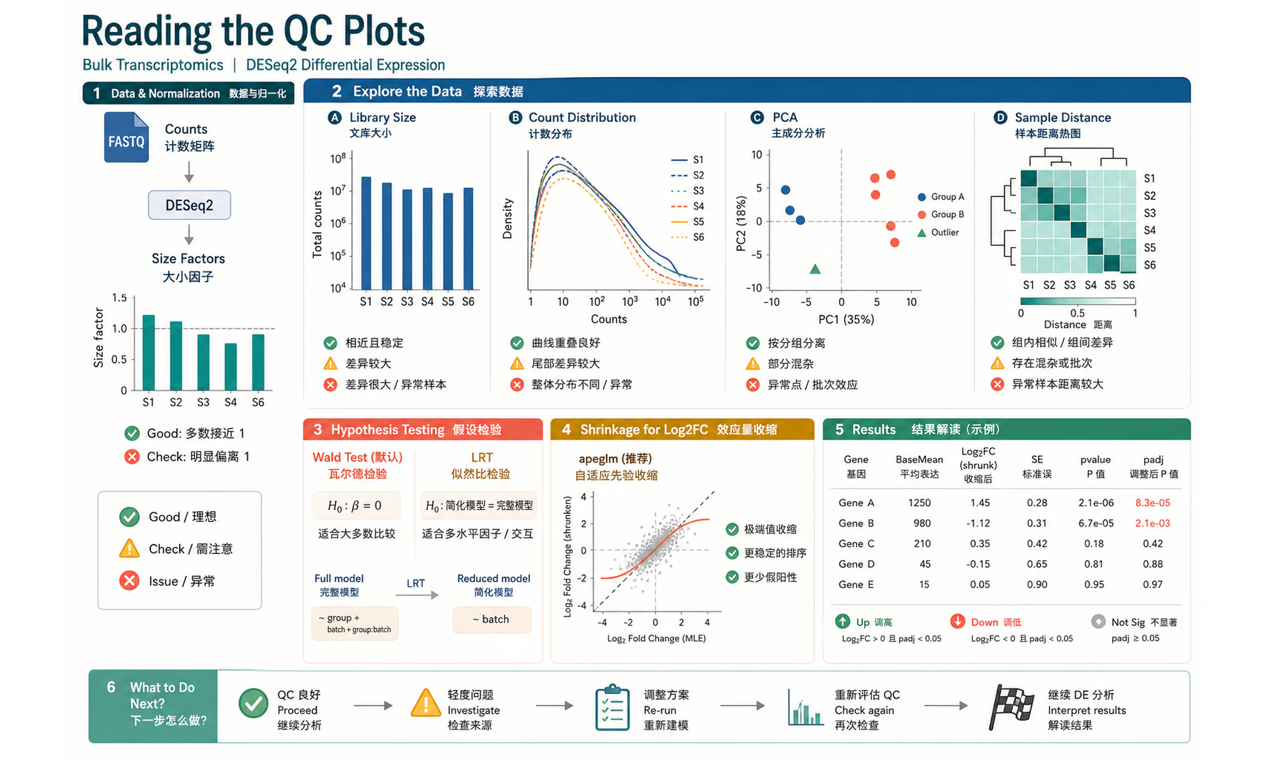 Reading the QC Plots